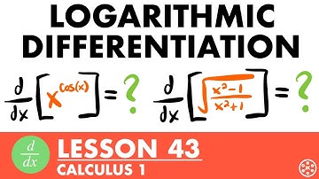 Logarithmic Differentiation | Calculus Lesson 43 - JK Math