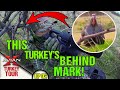 EP02 Avian-X Turkey Tour - HUGE Gobbler at 2 Steps, BUT He's Behind us!