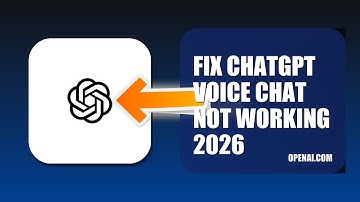 How To Fix ChatGPT Voice Chat Not Working 2026