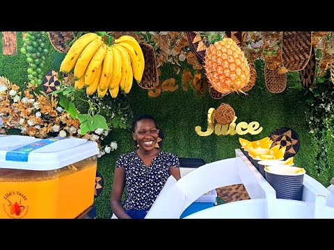How to make Juice for business in Uganda step by step ft GaNjovu Juice