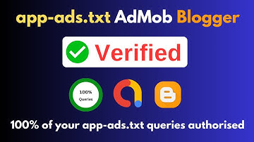 Verify AdMob app-ads.txt on Blogger in Hindi