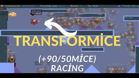 Transformice - Edward (+90/50 Mice ) Racing #2 + FAİLS (118k First)