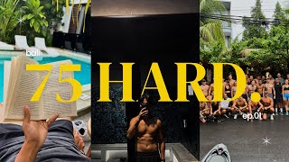 starting the hardest self-improvement challenge – 75 hard in bali (ep.01)