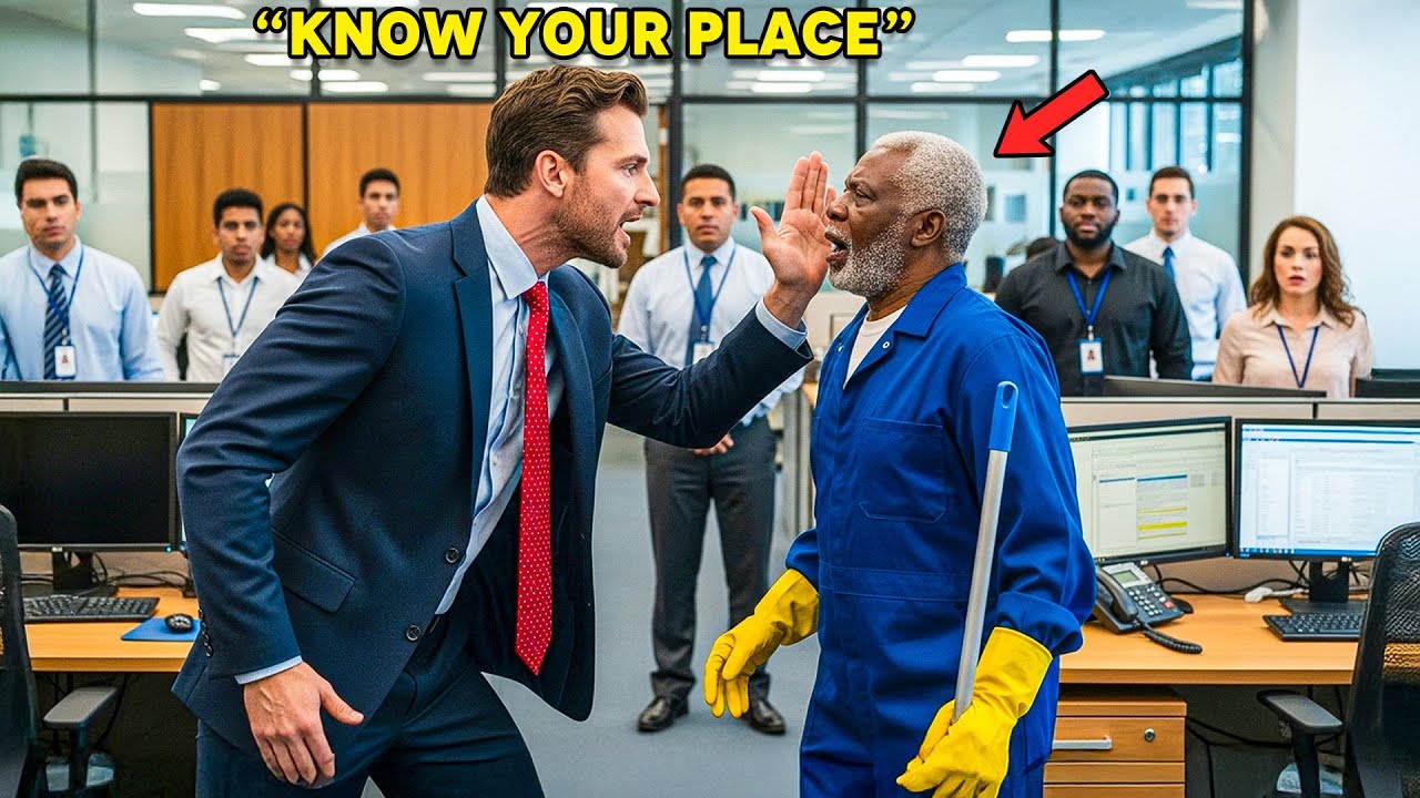 CEO Slaps Elderly Black Janitor—Next Day, His Company Loses $300M Contract