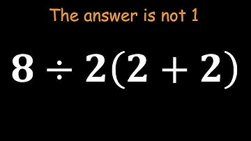 The Viral Math Trap Everyone Falls For| 8 ÷ 2(2+2): The Real Answer Revealed