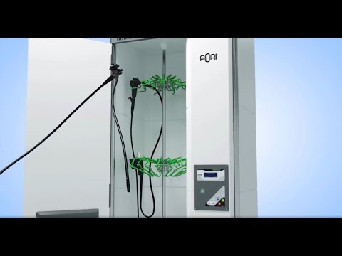 Шкаф для сушки и хранения гибких эндоскопов Aort - Endostorages, видео 1