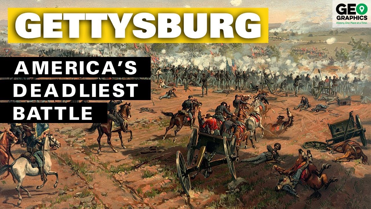 地理: ゲティスバーグ: アメリカで最も致命的な戦い : r/Pennsylvania