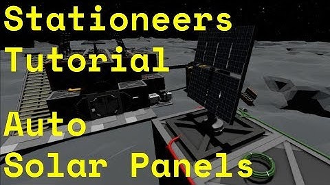 Stationeers Tutorial: Basic Auto Solar Panels