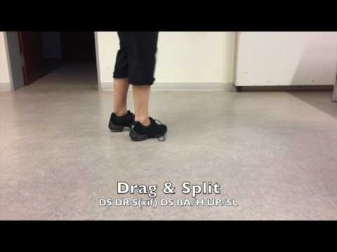 Drag and Split (clogging step)
