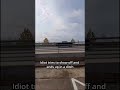 Idiot tries to show off and ends up in a ditch #idiotsondashcam #baddrivers #dashcamlessons