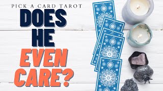 Celebrity DOES HE EVEN CARE? *Pick A Card* No Contact Love Relationship Tarot Reading for Twin Flame Soulmate Profile