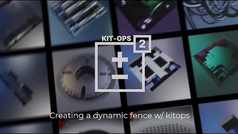 #Kitops2 - Creating A Dynamic Fence w/ #hardops Decap