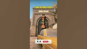 LONG RETAKE FLASH ON DUST 2 #shorts #csgo