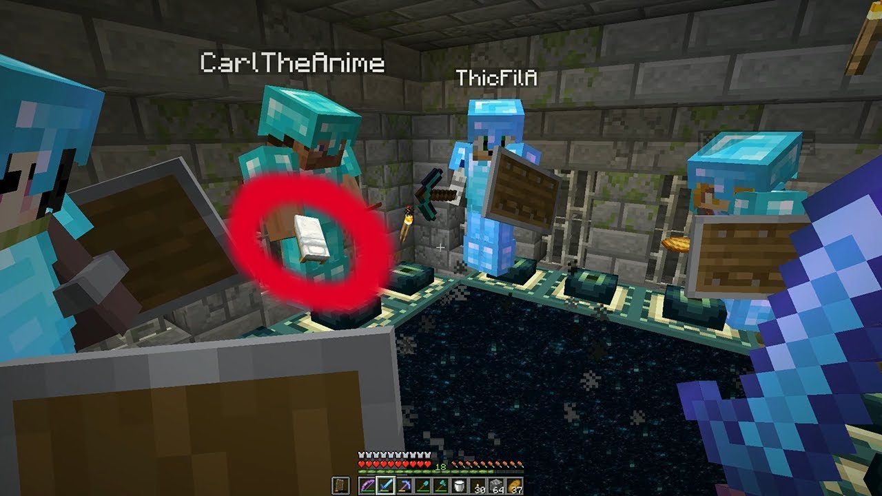 We took on the Ender Dragon in Minecraft! (with beds) YouTube