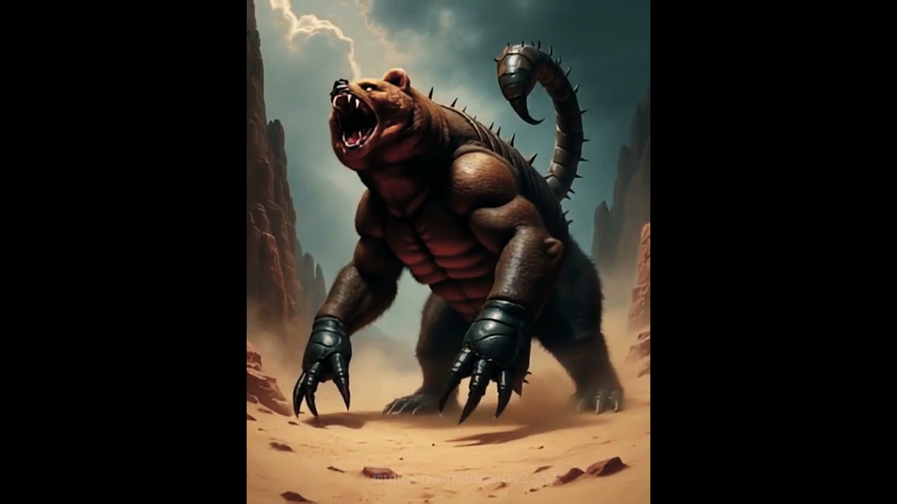 BEAR AND SCORPION