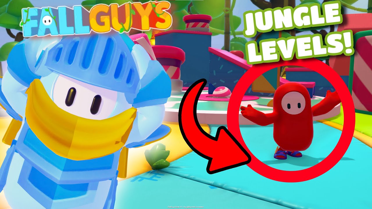 Playing JUNGLE THEMED Creative Levels!