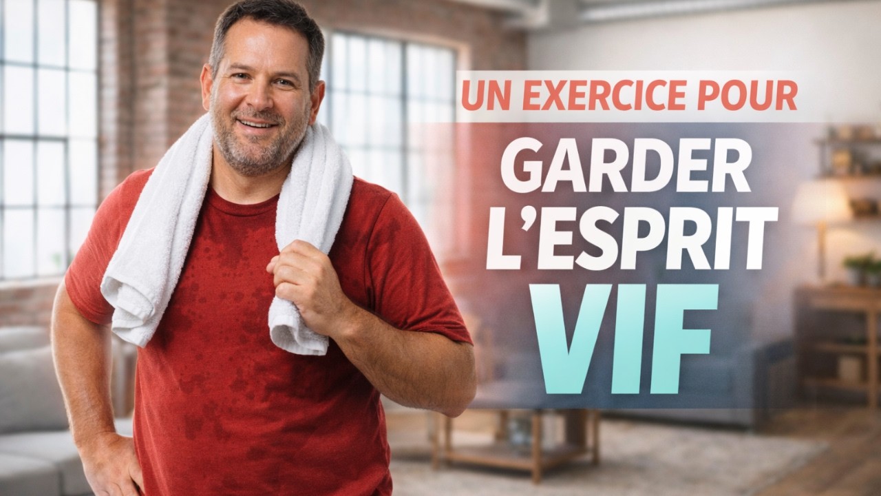 Un exercice simple pour garder l'esprit vif !
