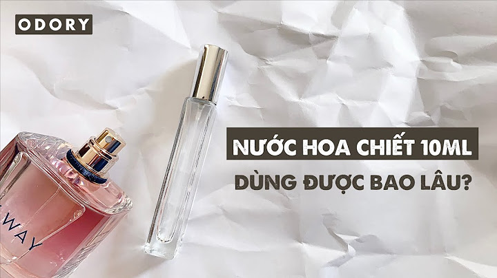 100ml nước hoa xịt được bao nhiêu lần