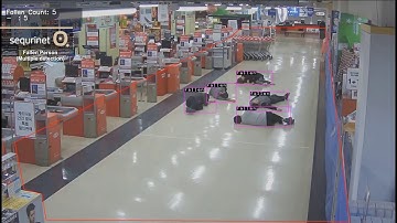 SeQurinet AI demo: Fallen person detection