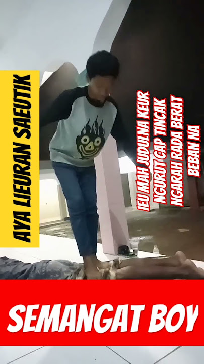 kosim nincakan tonggong || cara alternatif menghilangkan pegal #komedihiburan