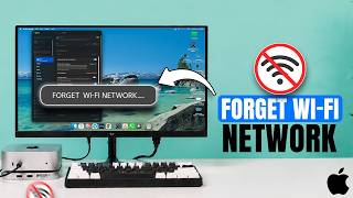 How To Forget A Wi-Fi Network On Mac Mini M4, M3, M2 M1 Fix Wi-Fi Issues Fast