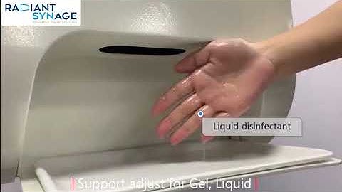 Contact less Sensor based Hand Sanitizer by Radiant Synage