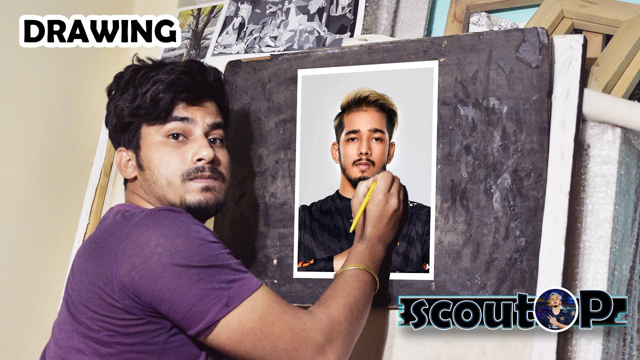 Scout Drawing | @scout | Drawing Of Scout In Watercolor