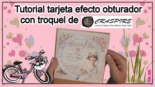 ✅Tutorial shutter effect card | camera diaphragm photos with Craspire die screenshot 2
