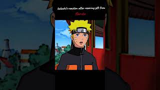 Kakashis Reaction After Receiving Gift From Naruto.