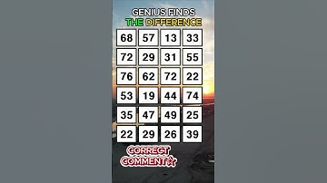 CAN YOU FIND LAST ONE? Find 3 pairs of identical numbers/Dementia Prevention Quizzes/Tests.No263