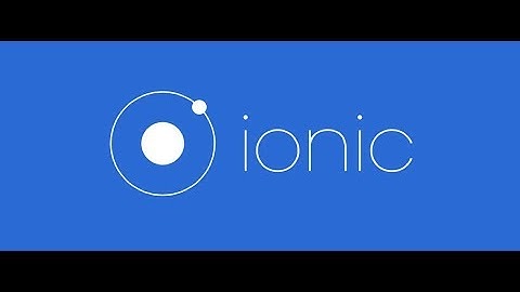 Aprende los fundamentos de Ionic 3 y Angular 4 en 30 minutos.