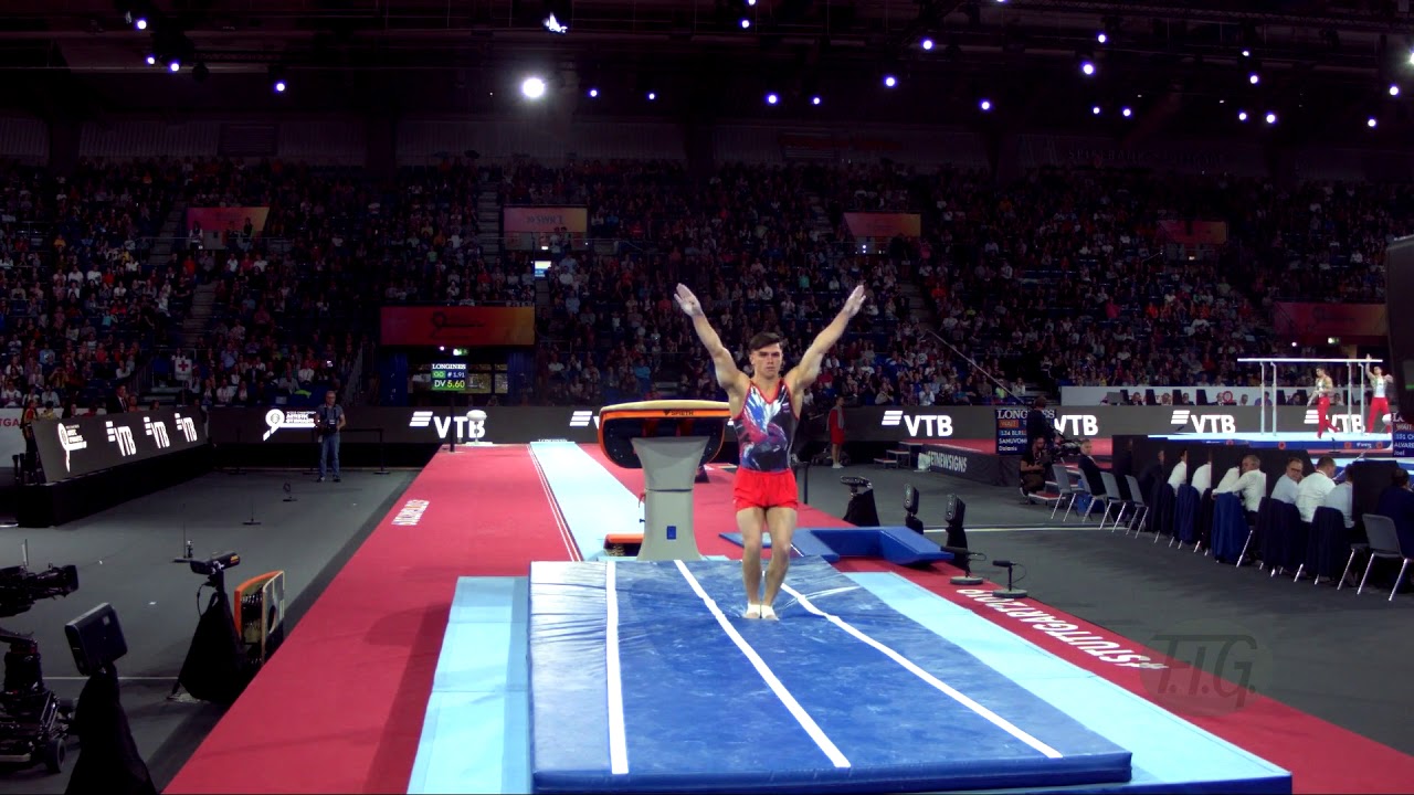 DALALOYAN Artur (RUS) - 2019 Artistic Worlds, Stuttgart (GER) - Qualifications Vault 1