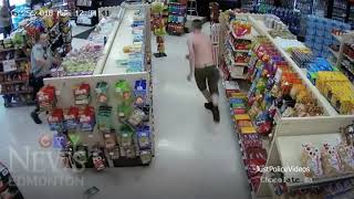 Suspect Fleeing Police Falls Through Ceiling