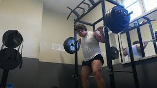 5 x 3 175/375 Highbar Pause Squat #4liftscompetition