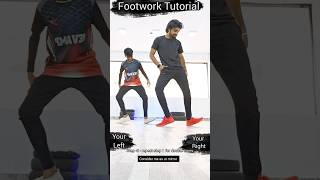 Footwork Tutorial by vj &amp; Dinesh - #dancetutorial #footwork #learndance #diy #trendingreels