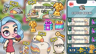 ALL 9/9  NEW UPDATE COFFEE BREAK SECRETS IN AVATAR WORLD 
