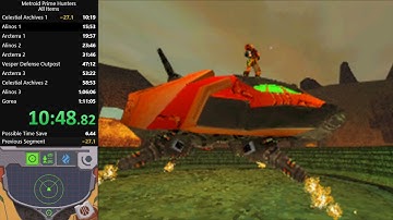 Metroid Prime Hunters (All Items) Speedrun - 1:11:00 (1:02:34 IGT)