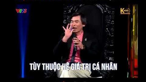 TIỀN LÀ THƯỚC ĐO GIÁ TRỊ CON NGƯỜI