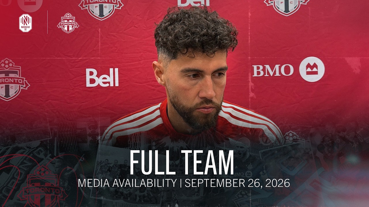 POSTGAME SOUND | Toronto FC Full Media Availability - September 26 2026