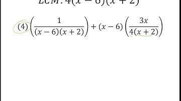 Adding and Subtracting Rational Expressions