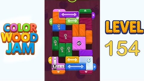 Color Wood Jam Level 154 Walkthrough Solution
