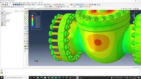 Abaqus CAE - BALL Valve