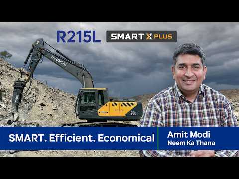 50 Years in Mining: Why Amit Modi Trusts Hyundai R215L SMART X Plus Excavator, Breaker & Coupler