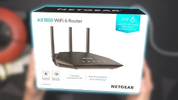 Netgear RAX10 AX1800 WIFI 6 Router: Unboxing & Setup!