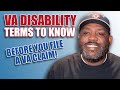 20 VA Disability Terms to Know BEFORE You File a VA Claim!