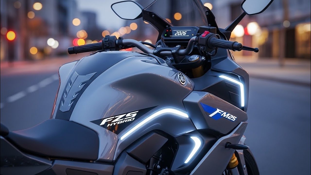 2026 Yamaha FZS Hybrid Launched! 🔥 India’s First Hybrid Street Fighter? Full Details Inside!