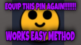 How to equip this old Smile pin back!!!!(Brawl stars)