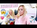 Taking a PRIVATE Plane to BORA BORA!!