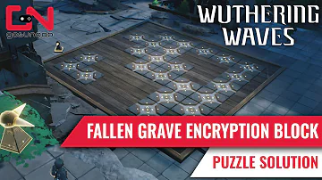 Fallen Grave Encryption Block Puzzle Solution in Wuthering Waves