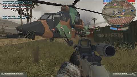 Battlefield2: TIGER_MORTARTY,  with cannon and hellfires for pilot, DOWNLOAD LINK in comment section